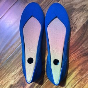 Size 9.5 Topaz Rothy’s Flat